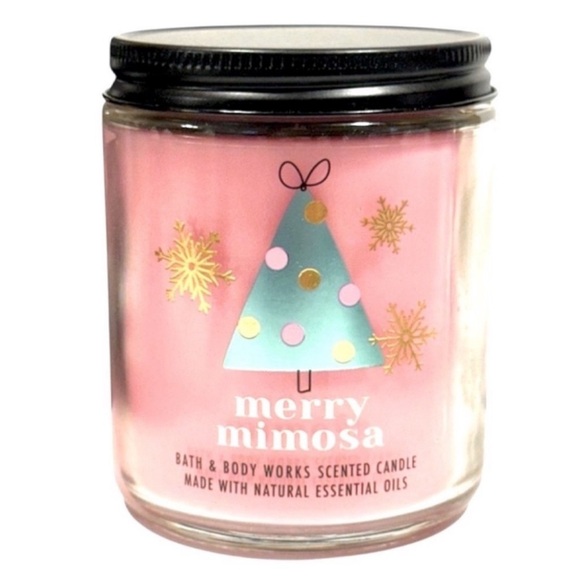 Merry Mimosa Candle - Picture 2 of 2